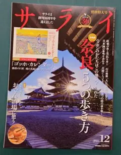 雑誌「サライ 2025年12月号」奈良5つの歩き方