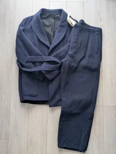 40s 50s フランス軍 SSA ホスピタルパンツ ウール ネイビー フランス軍 ホスピタル ウール パンツ French Army SSA Hospital