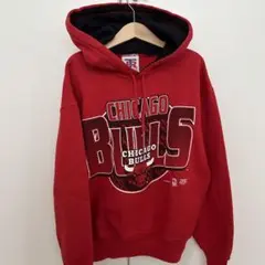 U.S.A. シカゴブルズ パーカーM10-12 レッド トレーナー130140