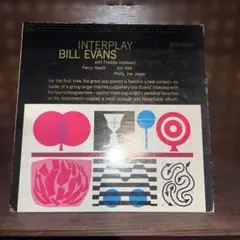 LP レコード　ビルエバンス　インタープレイ