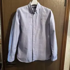 Ralph Lauren ボタンダウンシャツ 160 ライトパープル3000円❗️