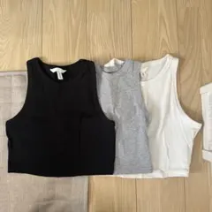 H&M リブタンクトップ 3枚セットのサムネイル