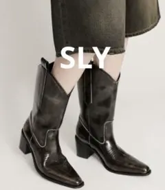 【新品・未使用品】sly ウエスタンブーツ 2025年最新】SLY ウエスタンブーツの人気アイテム - メルカリ