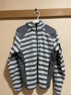 LOGOS 裏起毛　ボーダーパーカー