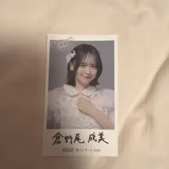 奥本カイリAKB48 春コン2026 チャンスくじ付きオリジナルステッカー