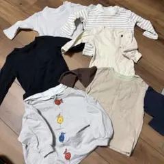 ベビー服 長袖Tシャツセット ６枚