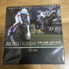 JRA 2026 CALENDAR 置き型カレンダー