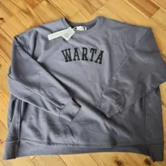 soeur7 裏起毛 ロゴスウェット