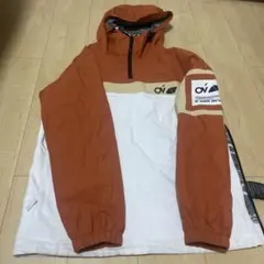 OVYO オブヨ　スノーボードウェア フード付き ベージュ/ブラウン OVYO ONYX 3LAYER JACKET ジャケット アウター ウィンド