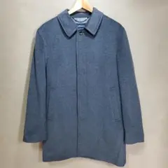 ニューヨーカー アンゴラ60％ ステンカラーコート Lサイズ グレー