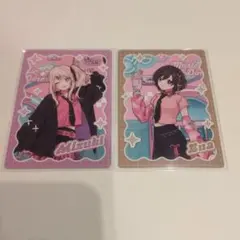 プロセカ　メロパレ　ダイナーカフェ　暁山瑞希　東雲絵名　トレーディングカード