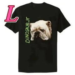 ダイナソージュニア　半袖　ブルドッグ　オーバーサイズ　アメカジ y2k 黒