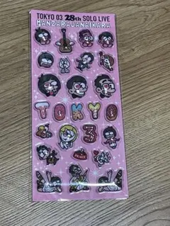 東京03 28th SOLO LIVE ステッカー