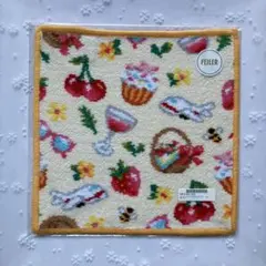 フェイラー×JAL コラボハンカチ　ピクニックガーデン　イエロー　新品未開封