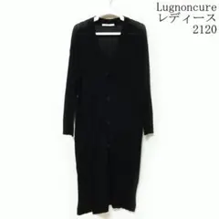 Lugnoncure レディース カーディガン ブラックフリーサイズのサムネイル