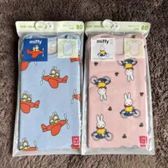 【新品未使用品】 UNIQLO ミッフィー ロンパース 半袖 サイズ80cm