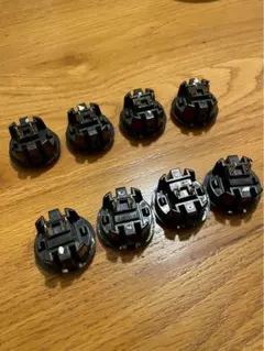 HORIハヤブサプロ対応ボタン 30mm8個セットはめ込み式。新古品アケコン