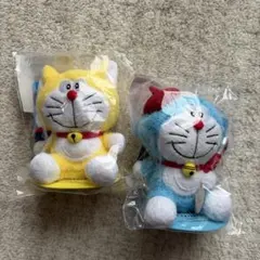 100%ドラえもん&フレンズ サンタイン 香港限定 キーチェーンぬいぐるみ