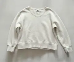 BEAUTY & YOUTH 6ロクオフホワイトスウェットユナイテッドアローズ