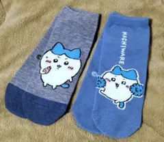 ちいかわ ハチワレ 靴下 2足セット メンズ レディース エビフライ 応援のサムネイル
