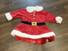 サンタ　コスプレ　70cm　クリスマス　子供　ワンピース　女の子　衣装