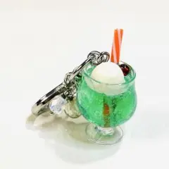 2 クリームソーダメロン　キーホルダー