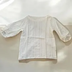 ドビー素材　バルーンスリーブプルオーバー