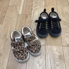 VANSキッズスニーカー　16-17センチ　2足セット