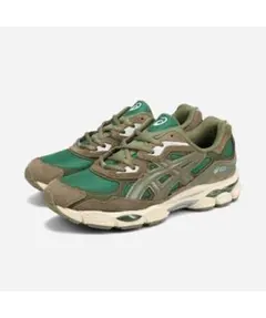 【新品タグ付／完売サイズ】ASICS GEL-NYC カーキ25.5