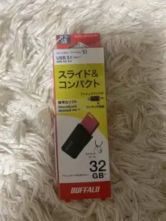 BUFFALO RUF3-SP32G-PK 32GB USBメモリ