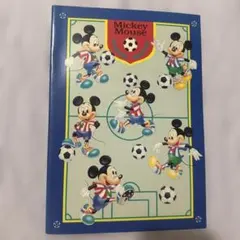ミッキーマウス ノート サッカーデザイン