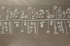 ⑧ ダブルxベージュ 45cm／ハンドメイドC&Sミナペルホネン LIBERTY