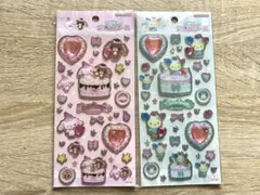 正規品　サンリオ キラキラジュエルシール　ウサハナ　シュガーバニーズ