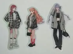 梢桃音　早乙女ベリー　雲母たまこ　ステッカー