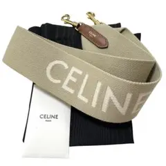 CELINE ロゴ テキスタイル ショルダーストラップ | Mercari