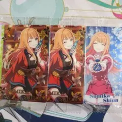 学園アイドルマスター ウエハース 紫雲清夏 3枚セット