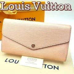 路易威登 長夾  Epi 皮革 Portefeuille Sarah 新款 粉紅色 M61394