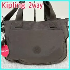 新品未使用　キプリング　ショルダーバッグ　 2way ハンド　ナイロン　タグ付き