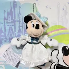 ディズニー ミニー ぬいぐるみバッジ スターウォーズ レイア姫 スター