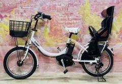 ZK4056 [大特価]電動自転車 ブリヂストン bikke 子供乗せ20インチ