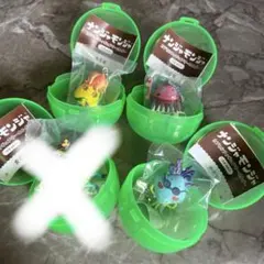 ナンジャモンジャ　カプセルフィギュアキーホルダー　-シロvol.1-