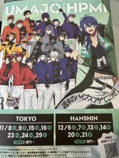 ヒプノシスマイク　東京競馬場　リーフレット　競馬　UMAJO