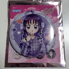 キミとアイドルプリキュア 缶バッジ キュアキュンキュン 紫雨こころ