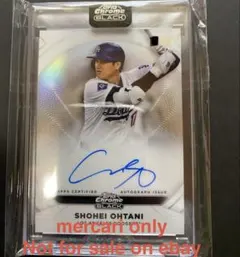 大谷翔平 直筆サインカード 世界1枚限定 1of1 - メルカリ