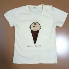 PEANUTS チャーリーブラウン Tシャツ 95cm