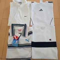 Nike Adidas Puma Champion Tシャツ 4枚セットM