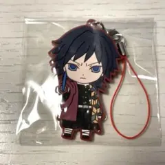 【12/11まで】　冨岡義勇 カプセルラバーマスコット　ラバーストラップ　鬼滅