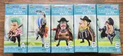 ワンピース ワールドコレクタブルフィギュア 全5種セット