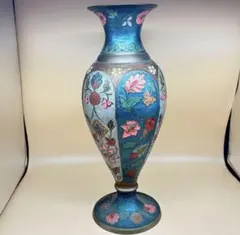 豪華　薩摩焼骨董　双耳　金襴手　青粒　壺 豪華 薩摩焼骨董 双耳 金襴手 青粒 壺 - メルカリ