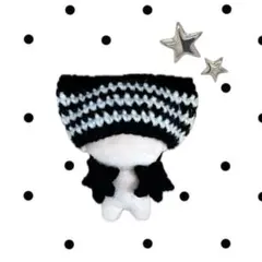 ちびぬい ぬい服 ニット帽 ハンドメイド 編み物
